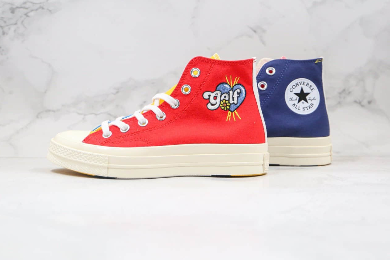 Converse Golf Wang x Chuck 70 High 'Tri-Panel' 169910C - Limited Edition Collaboration Sneakers